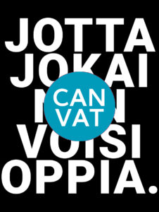 Pelikirjan canvat kansi